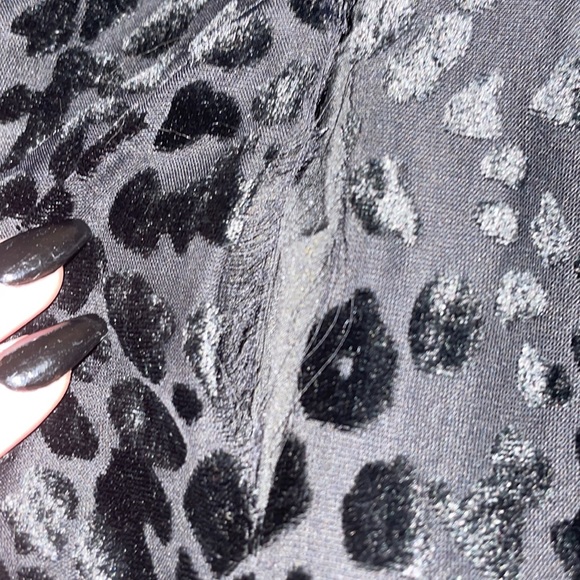 Black Textured Jumpsuit - Picture 2 of 2